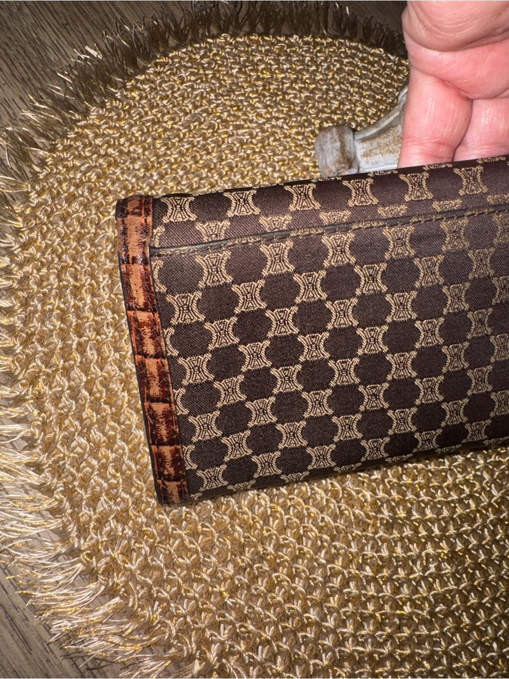 Celine Brown Monogram Continental Wallet in Good Preloved Condition ⭐️ - Picture 5 of 9